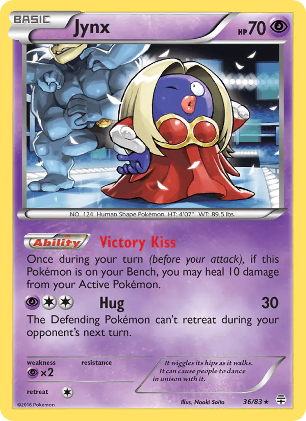 Carta Jynx 36/83 de Generations