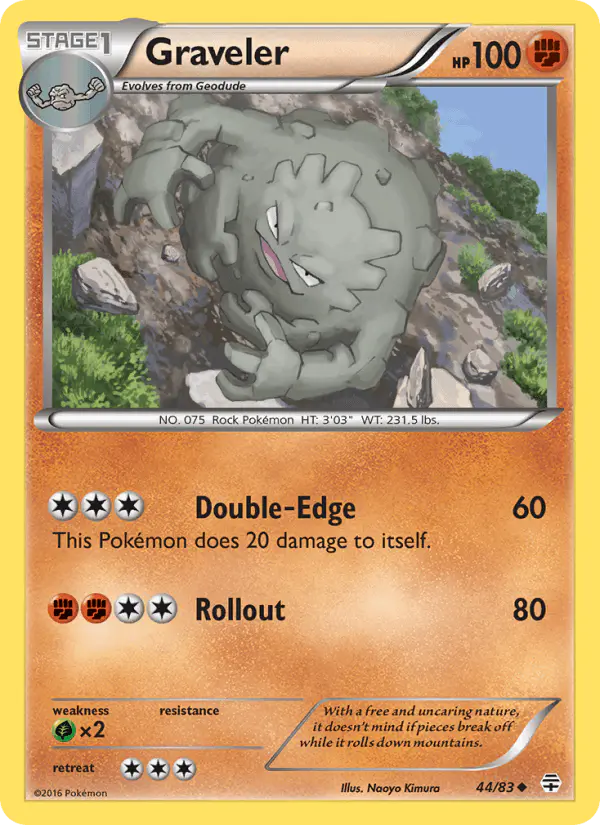 Carta Graveler 44/83 de Generations