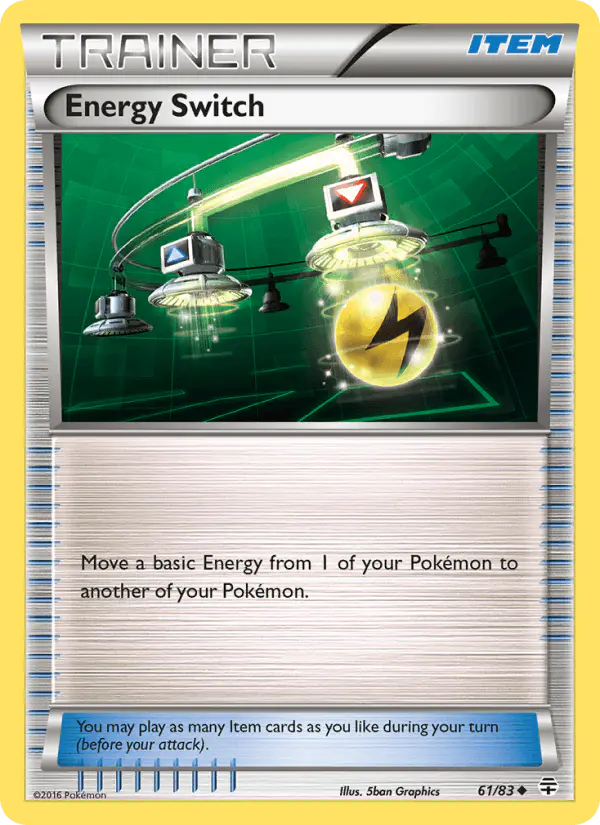 Carta Energy Switch 61/83 de Generations