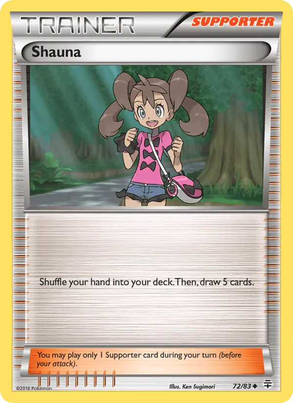 Carta Shauna 72/83 de Generations