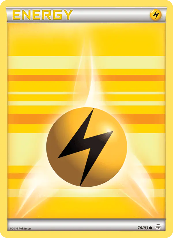 Carta Lightning Energy 78/83 de Generations