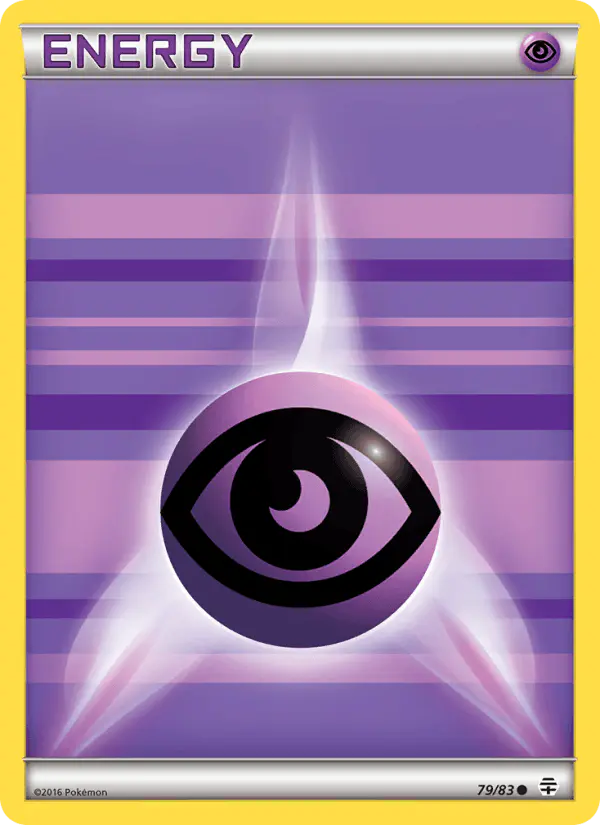 Carta Psychic Energy 79/83 de Generations