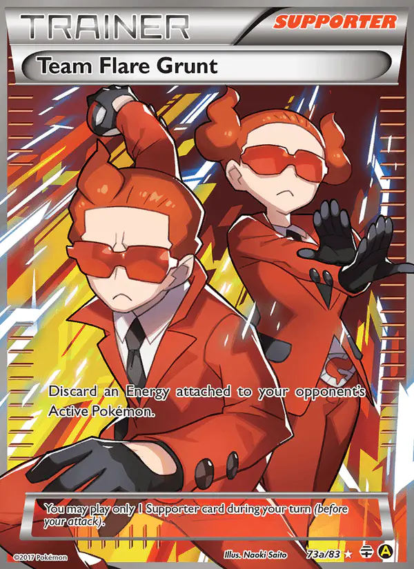 Carta Team Flare Grunt 73a de Generations