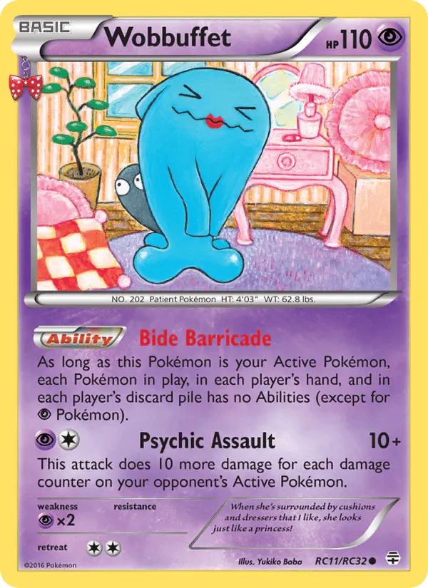 Carta Wobbuffet RC11 de Generations