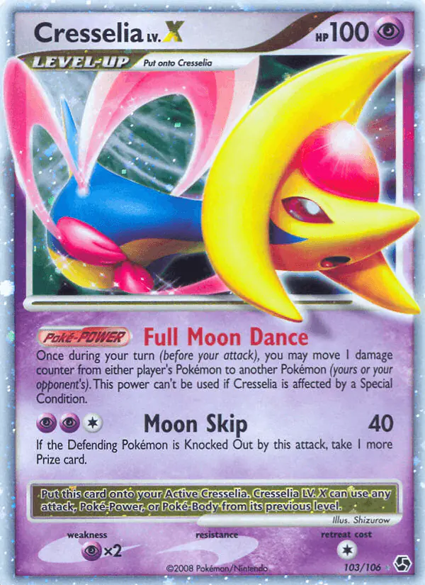 Carta Cresselia 103/106 de Great Encounters