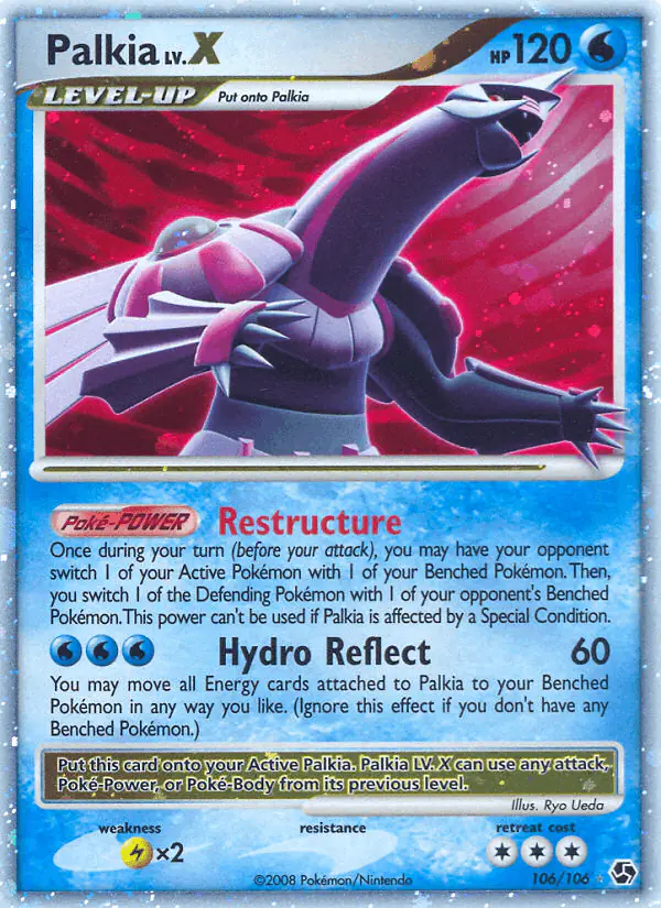 Carta Palkia 106/106 de Great Encounters