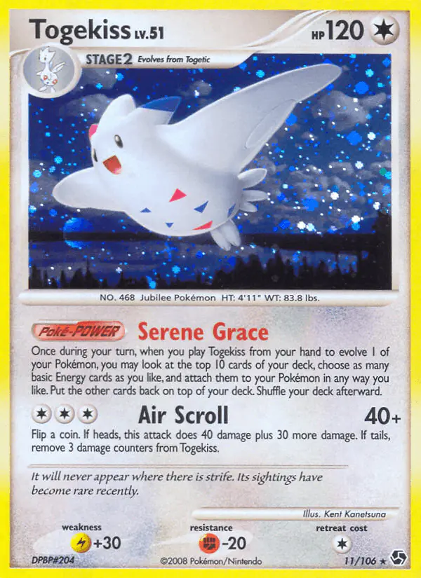 Carta Togekiss 11/106 de Great Encounters