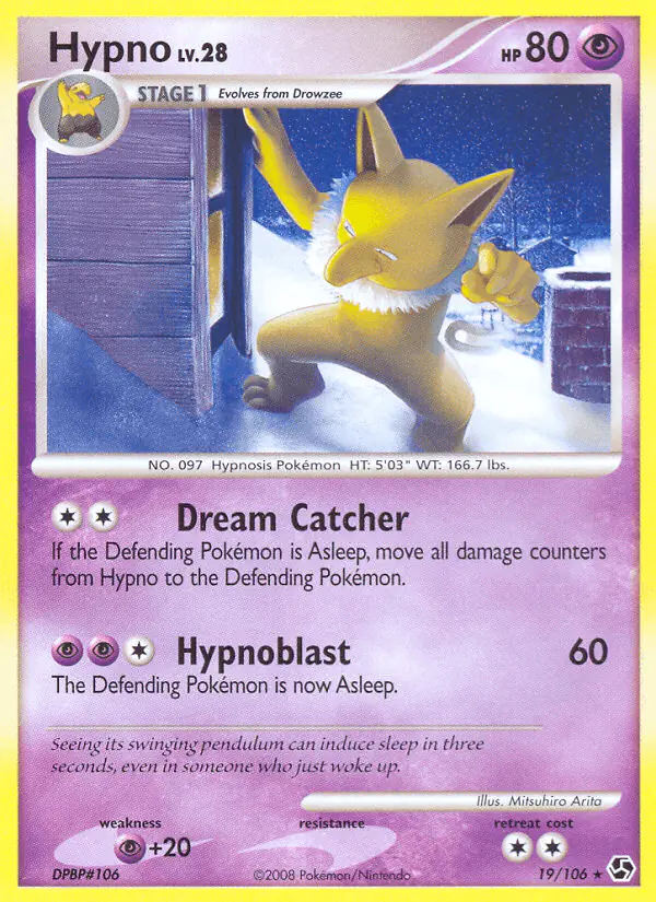 Carta Hypno 19/106 de Great Encounters