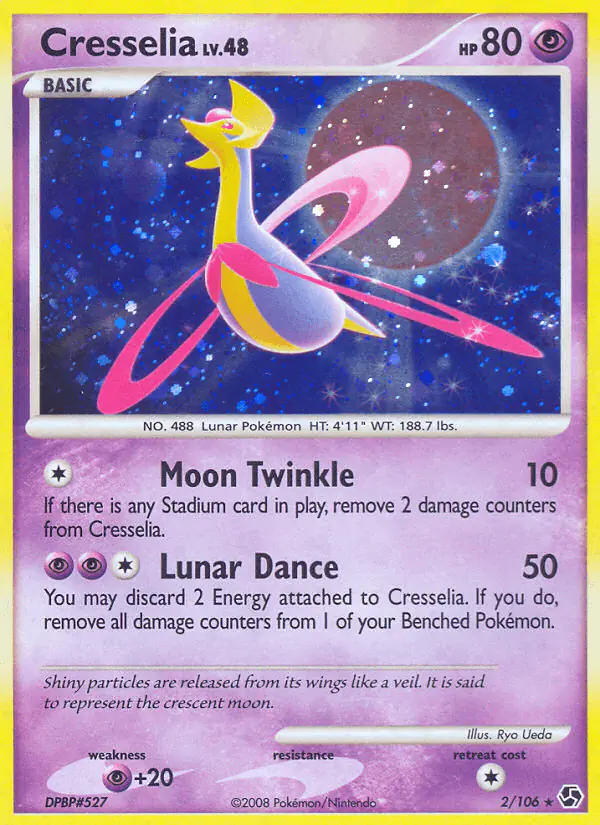 Carta Cresselia 2/106 de Great Encounters