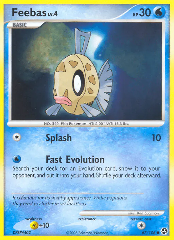 Carta Feebas 67/106 de Great Encounters