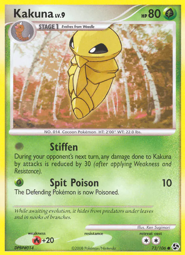 Carta Kakuna 73/106 de Great Encounters