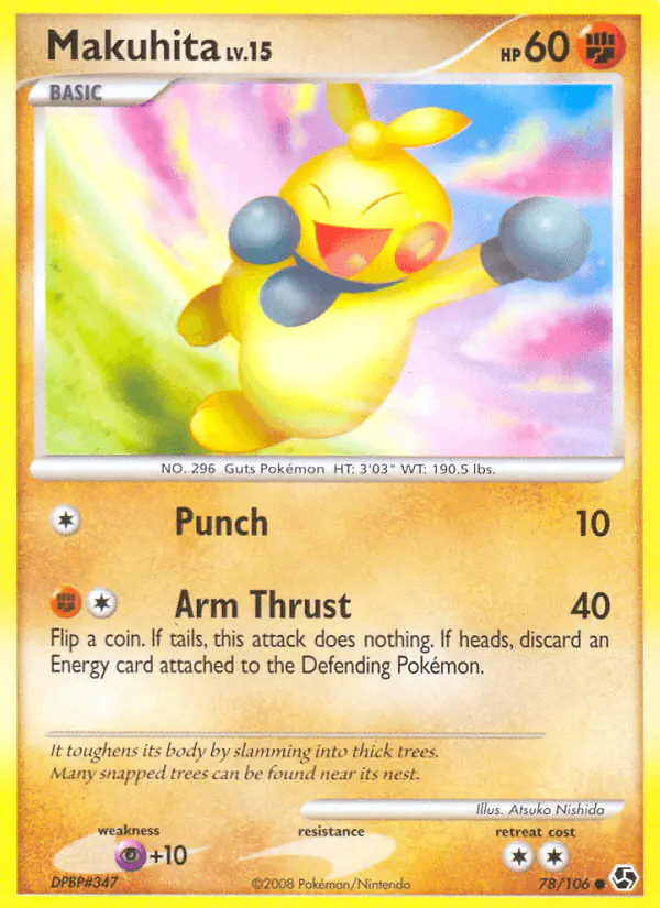 Carta Makuhita 78/106 de Great Encounters