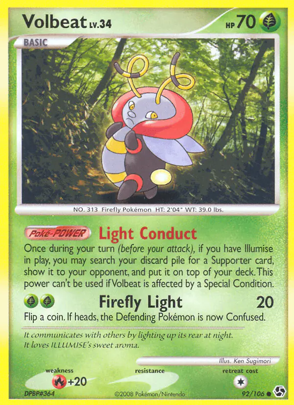 Carta Volbeat 92/106 de Great Encounters