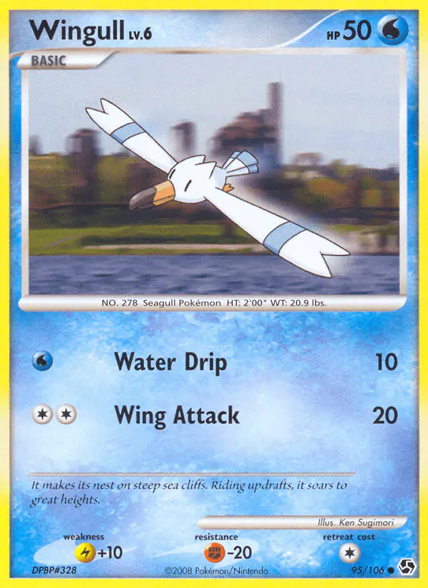 Carta Wingull 95/106 de Great Encounters