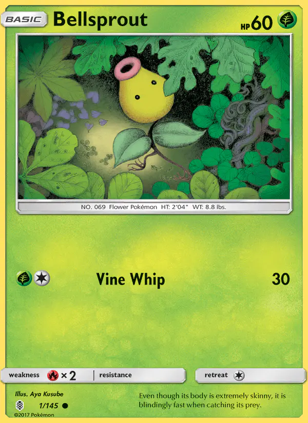 Carta Bellsprout 1/145 de Guardians Rising