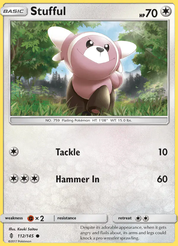 Carta Stufful 112/145 de Guardians Rising
