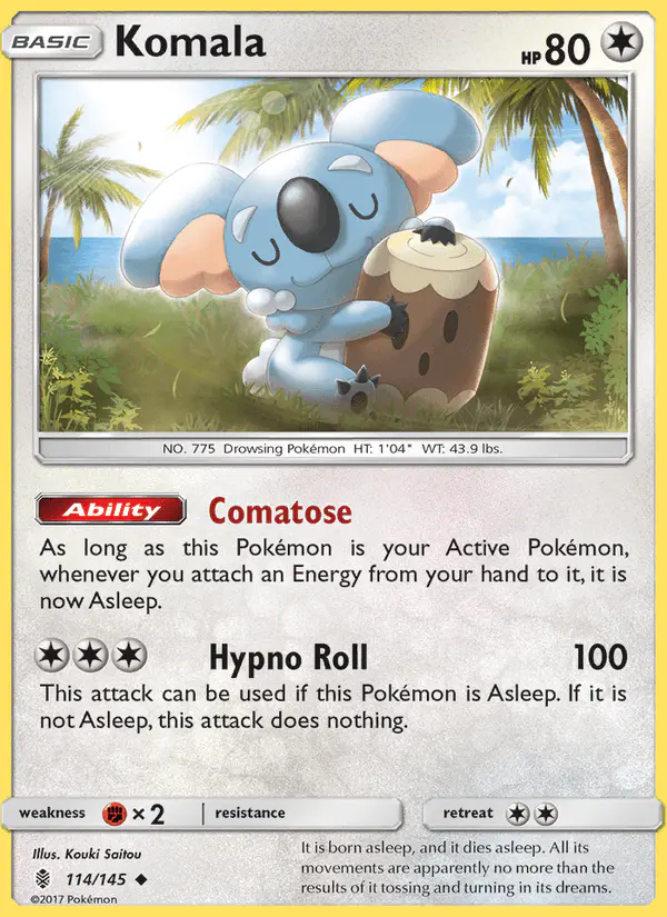 Carta Komala 114/145 de Guardians Rising