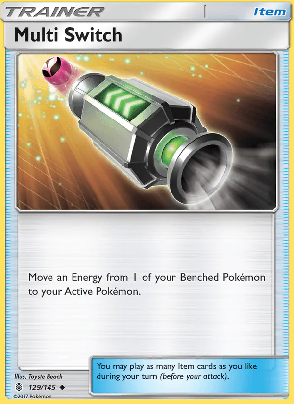 Carta Multi Switch 129/145 de Guardians Rising