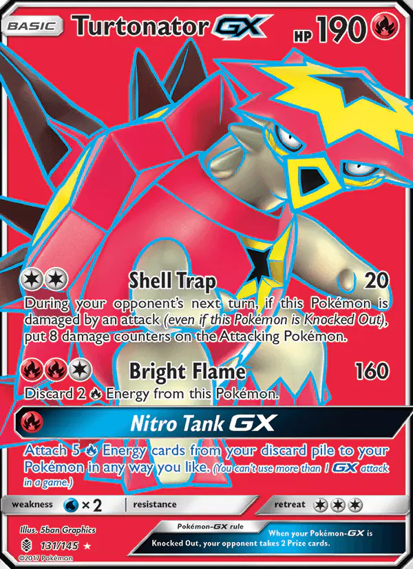Carta Turtonator GX 131/145 de Guardians Rising