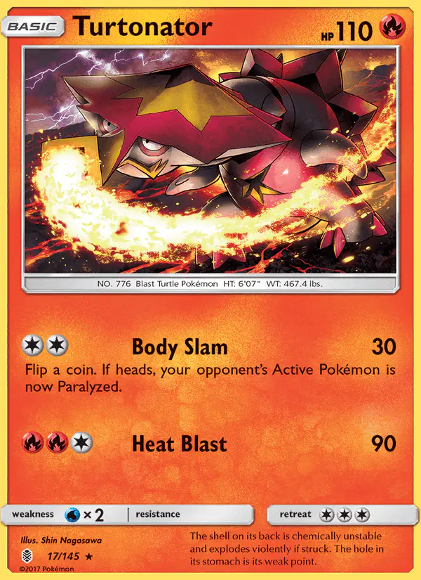 Carta Turtonator 17/145 de Guardians Rising