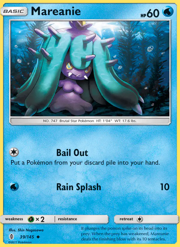 Carta Mareanie 39/145 de Guardians Rising