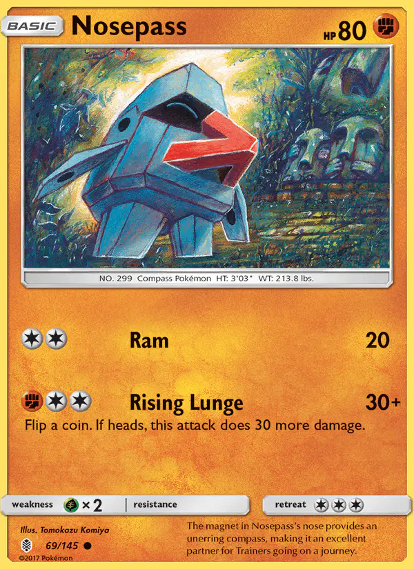 Carta Nosepass 69/145 de Guardians Rising