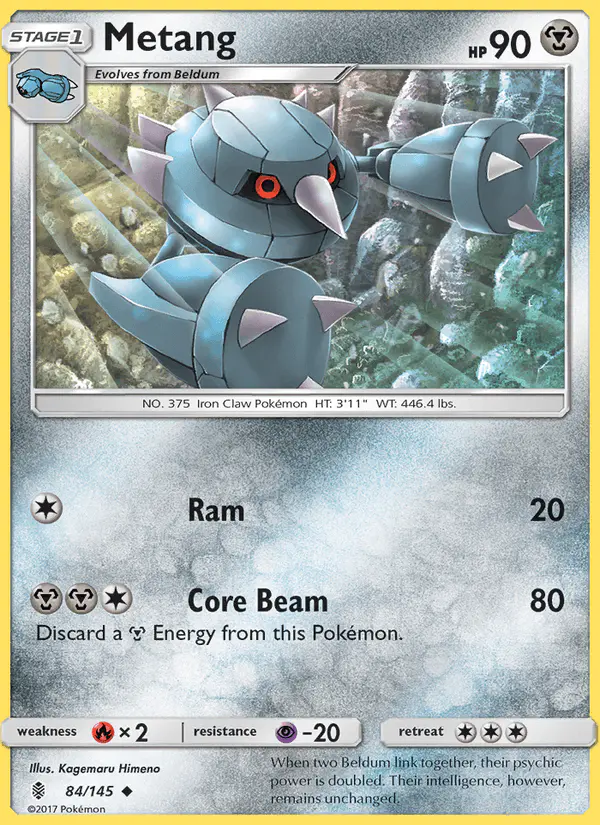 Carta Metang 84/145 de Guardians Rising