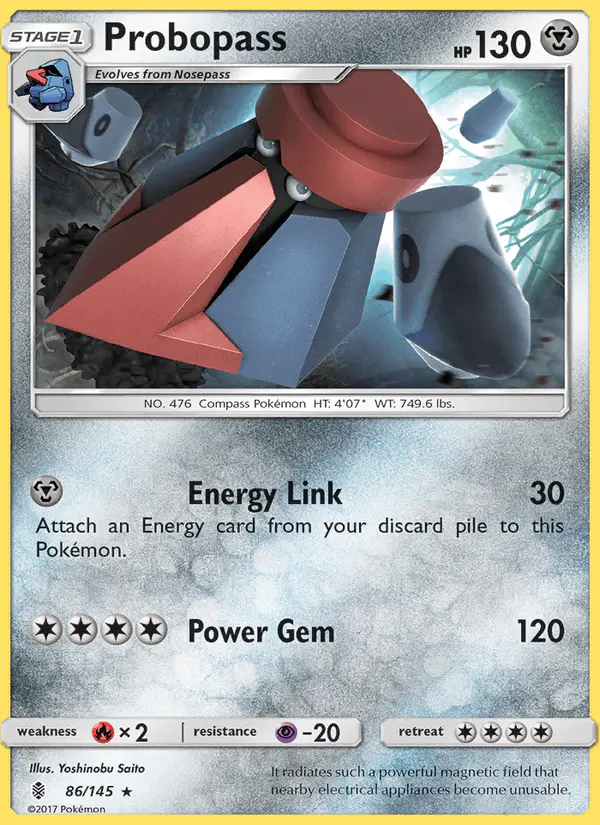 Carta Probopass 86/145 de Guardians Rising