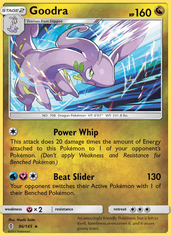 Carta Goodra 96/145 de Guardians Rising