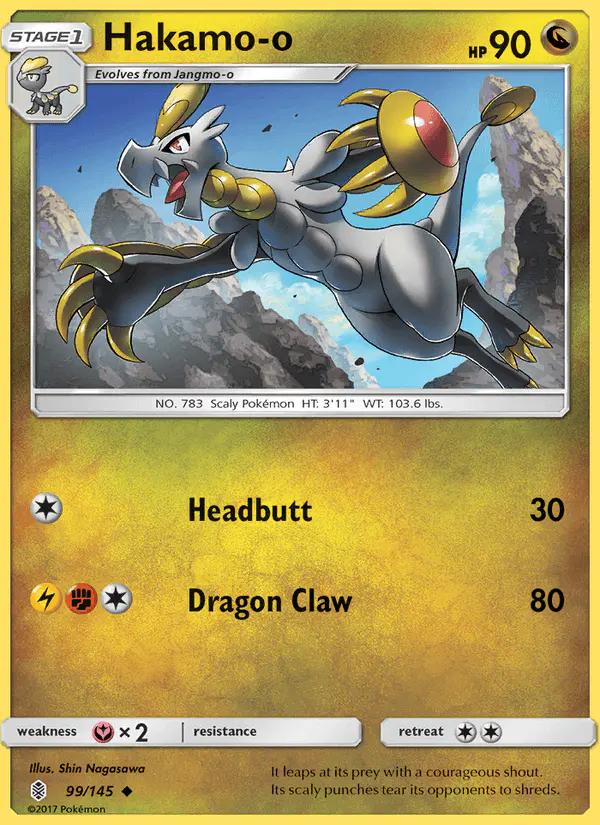 Carta Hakamo-o 99/145 de Guardians Rising
