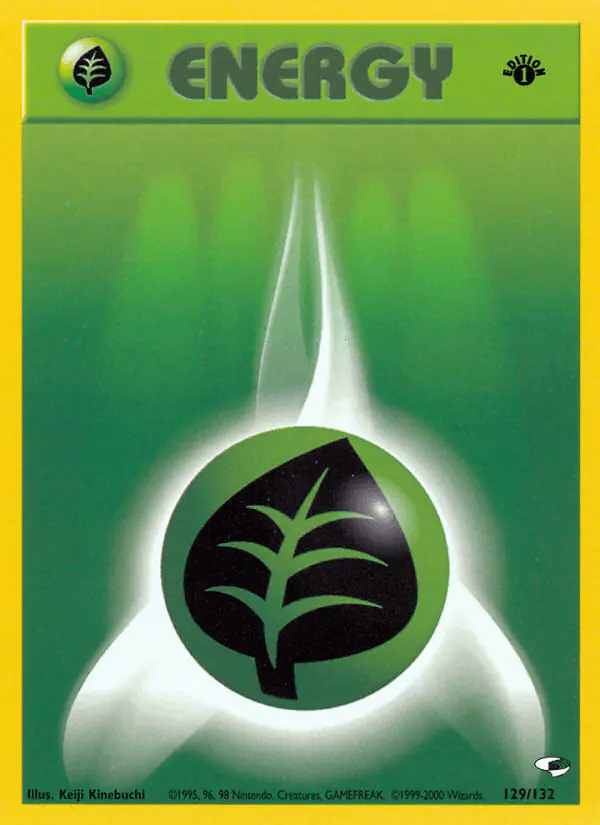 Carta Grass Energy 129/132 de Gym Heroes