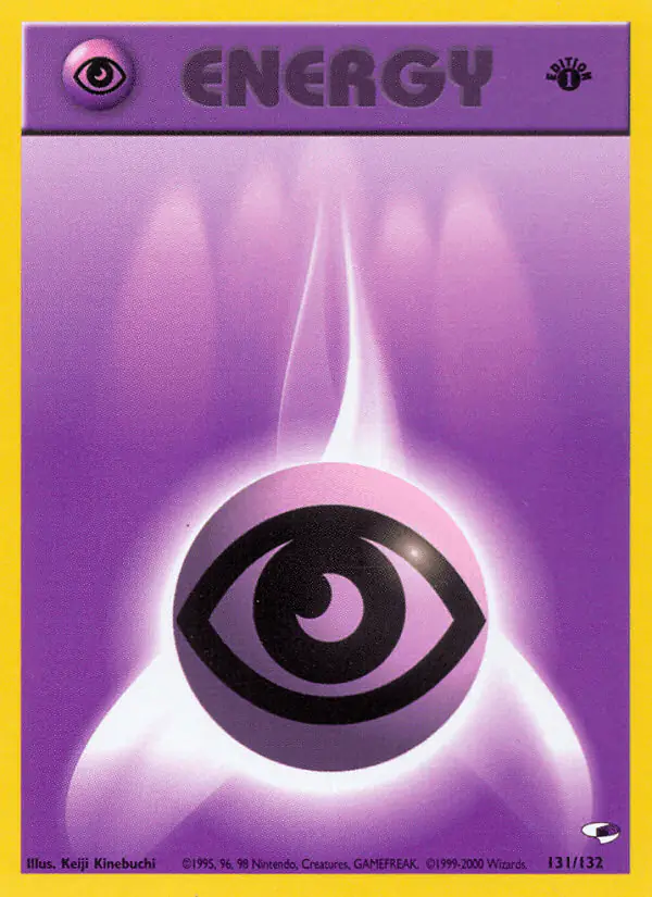 Carta Psychic Energy 131/132 de Gym Heroes