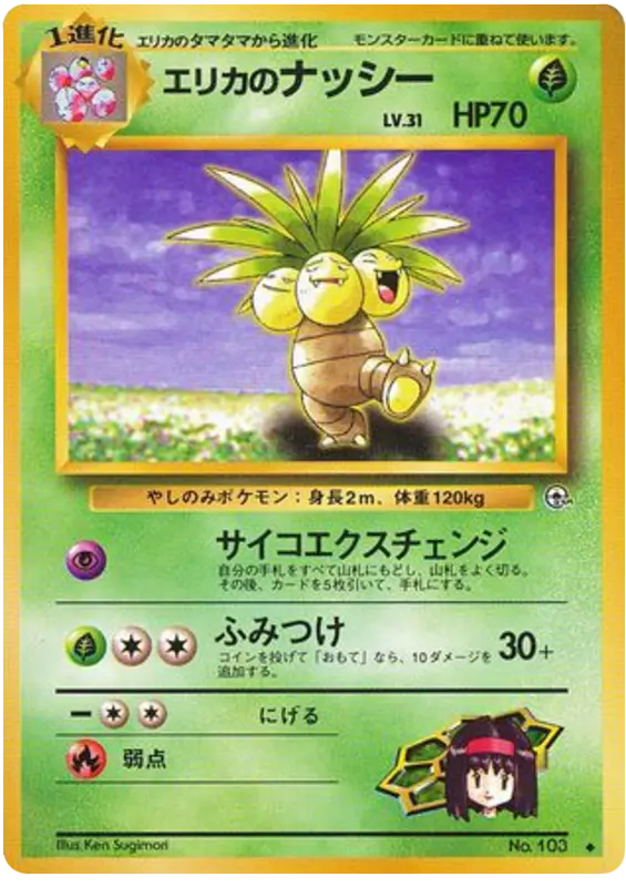 Carta エリカのナッシー 13/96 de リーダーズスタジアム