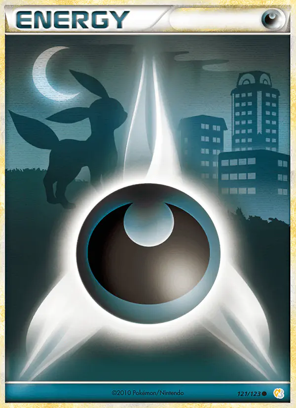 Carta Darkness Energy 121/123 de HeartGold SoulSilver