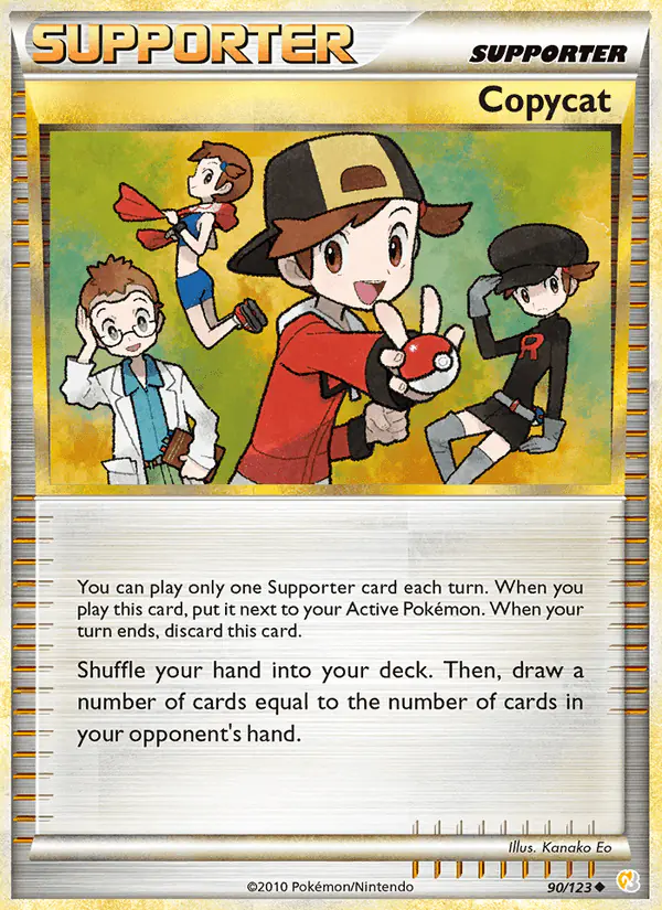 Carta Copycat 90/123 de HeartGold SoulSilver