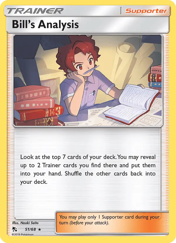 Carta Bill’s Analysis 51/68 de Hidden Fates