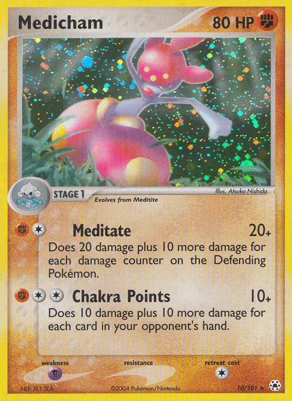Carta Medicham 10/101 de Hidden Legends