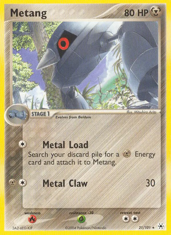 Carta Metang 21/101 de Hidden Legends