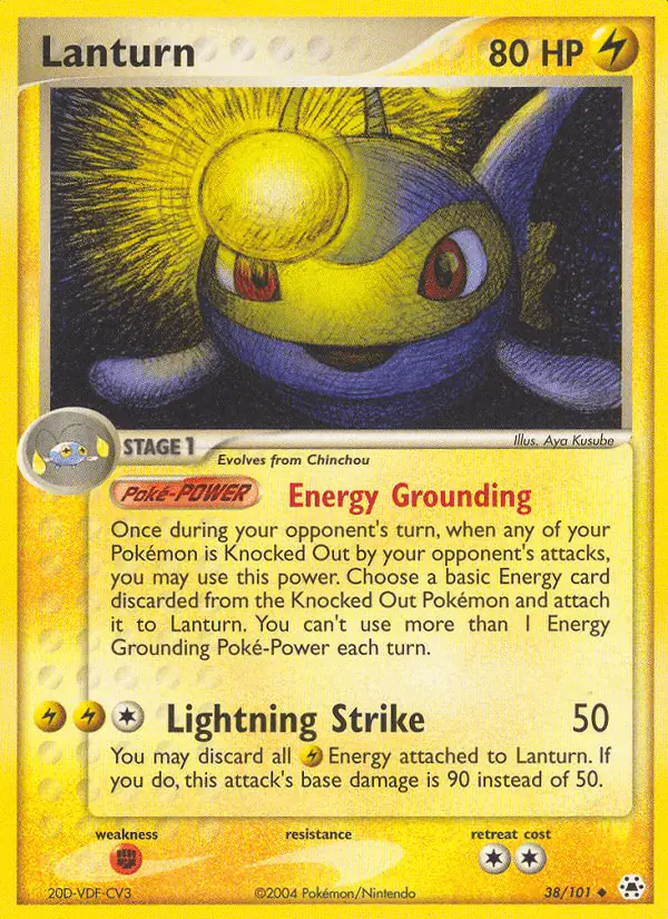 Carta Lanturn 38/101 de Hidden Legends