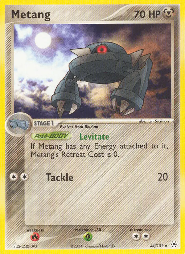 Carta Metang 44/101 de Hidden Legends