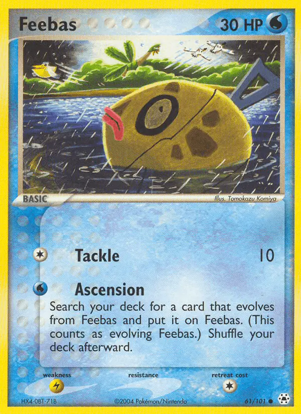 Carta Feebas 61/101 de Hidden Legends