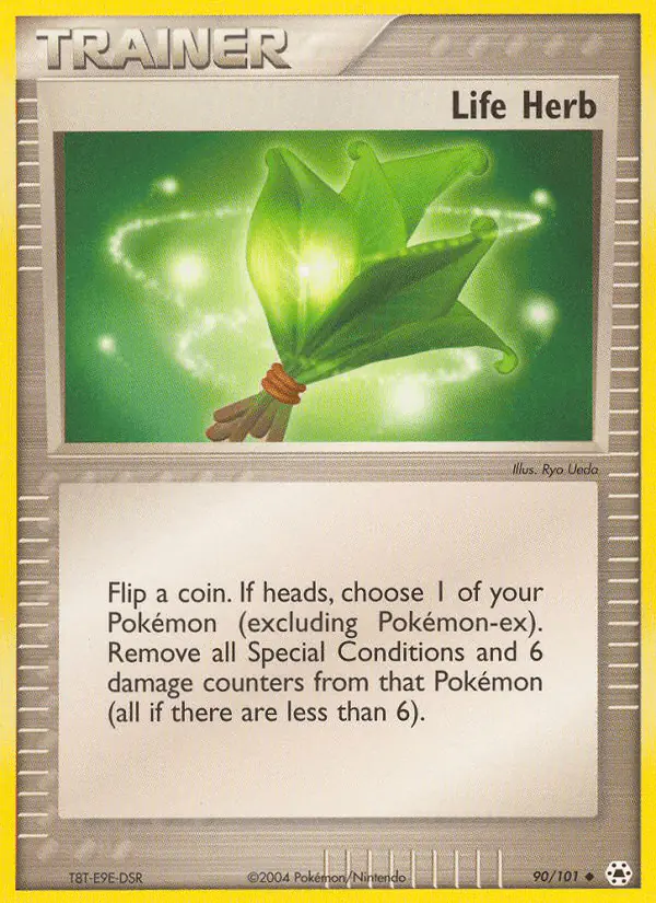 Carta Life Herb 90/101 de Hidden Legends