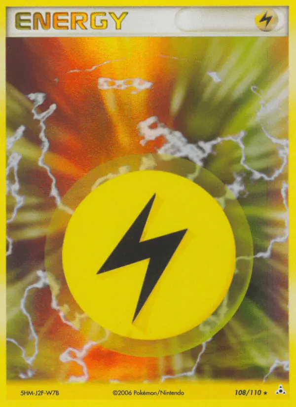 Carta Lightning Energy 108/110 de Holon Phantoms