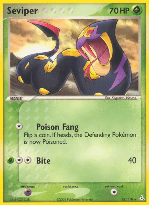 Carta Seviper 32/110 de Holon Phantoms