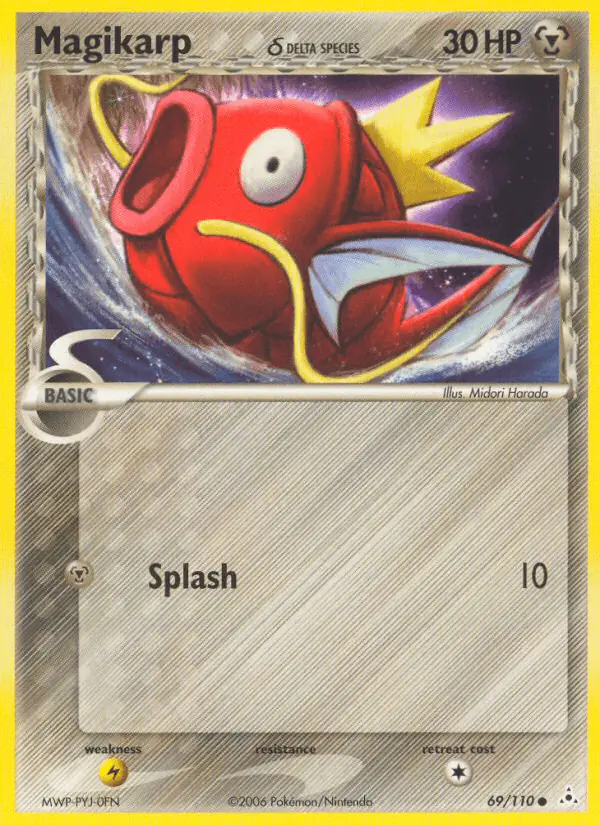 Carta Magikarp δ 69/110 de Holon Phantoms