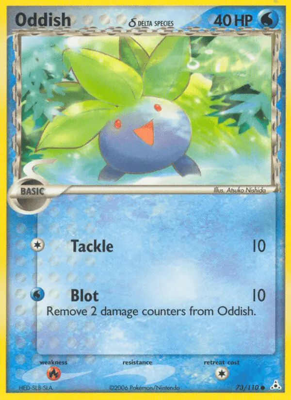 Carta Oddish δ 73/110 de Holon Phantoms