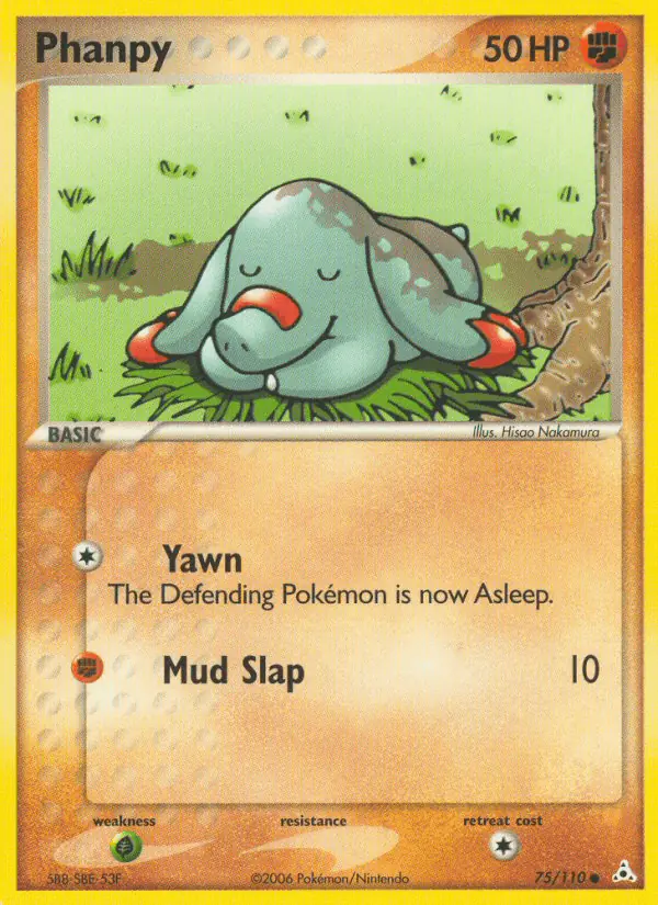 Carta Phanpy 75/110 de Holon Phantoms