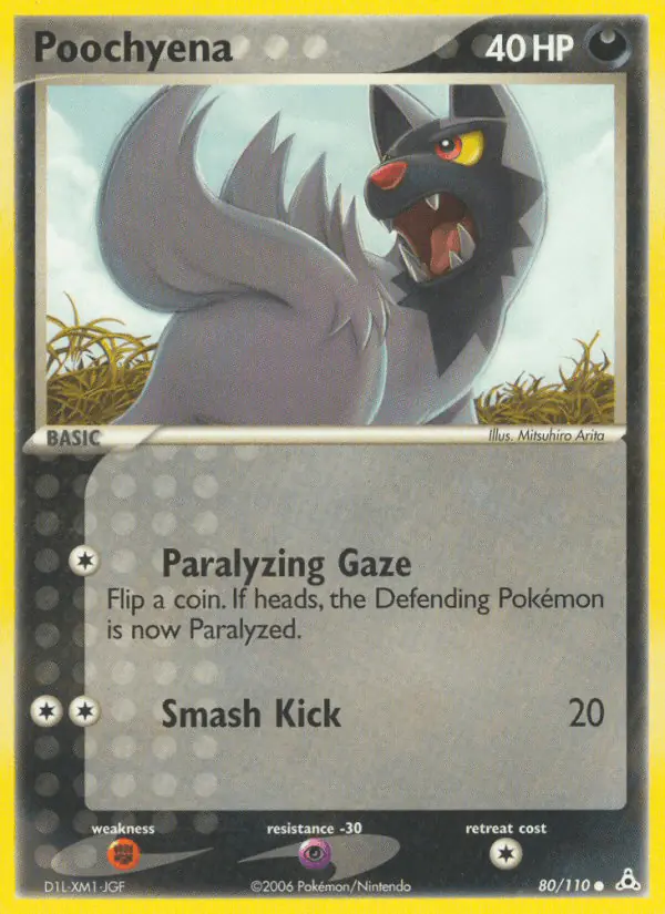 Carta Poochyena 80/110 de Holon Phantoms