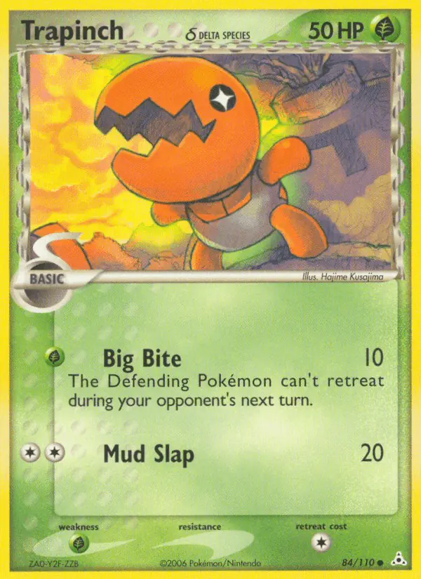 Carta Trapinch δ 84/110 de Holon Phantoms