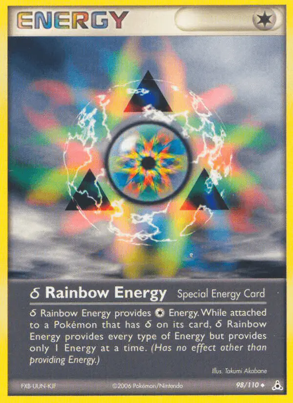 Carta δ Rainbow Energy 98/110 de Holon Phantoms